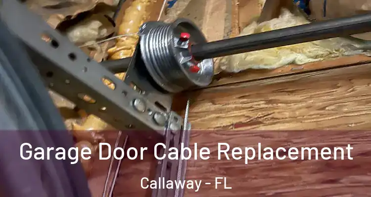  Garage Door Cable Replacement Callaway - FL