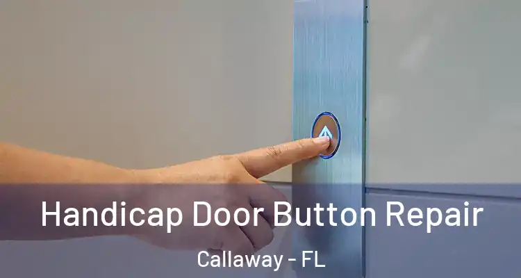  Handicap Door Button Repair Callaway - FL