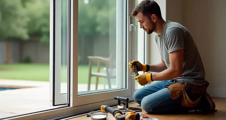 Squeaky Sliding Patio Doors in Callaway, FL