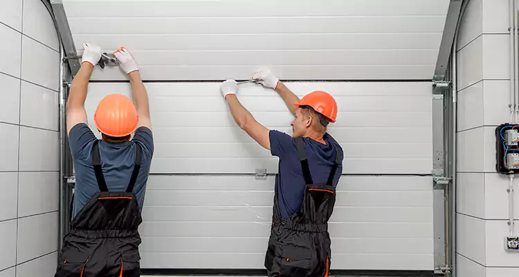 Garage Door Bottom Panel Repair in Callaway, FL