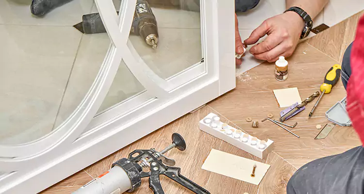 Interior Patio Door Casing Repair in Callaway, FL