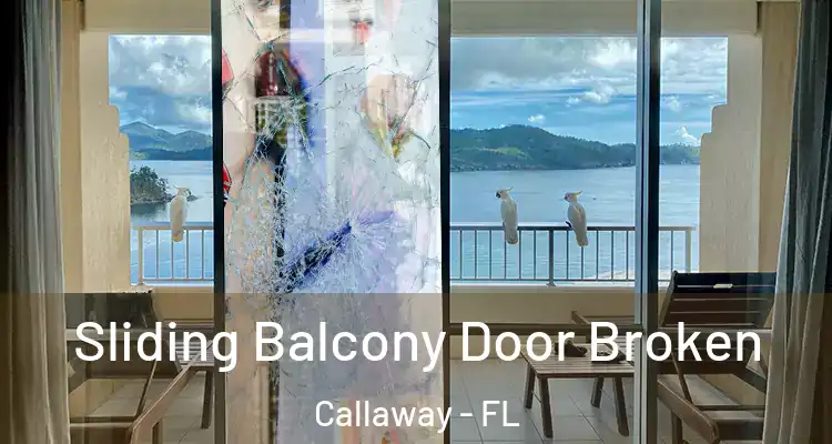  Sliding Balcony Door Broken Callaway - FL